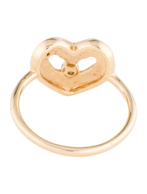 Adina Reyter 14K Diamond Groovy Heart Ring