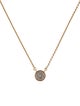 Adina Reyter 14K Diamond Pavé Disc Pendant Necklace