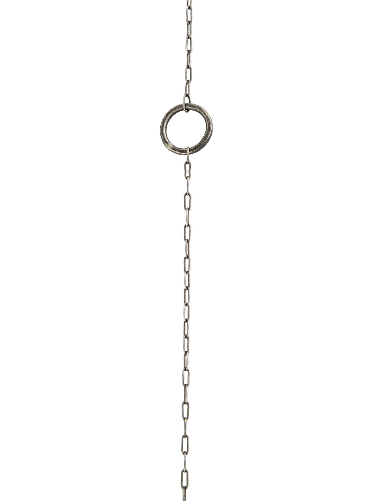 Adina Reyter Open Circle Long Chain Necklace