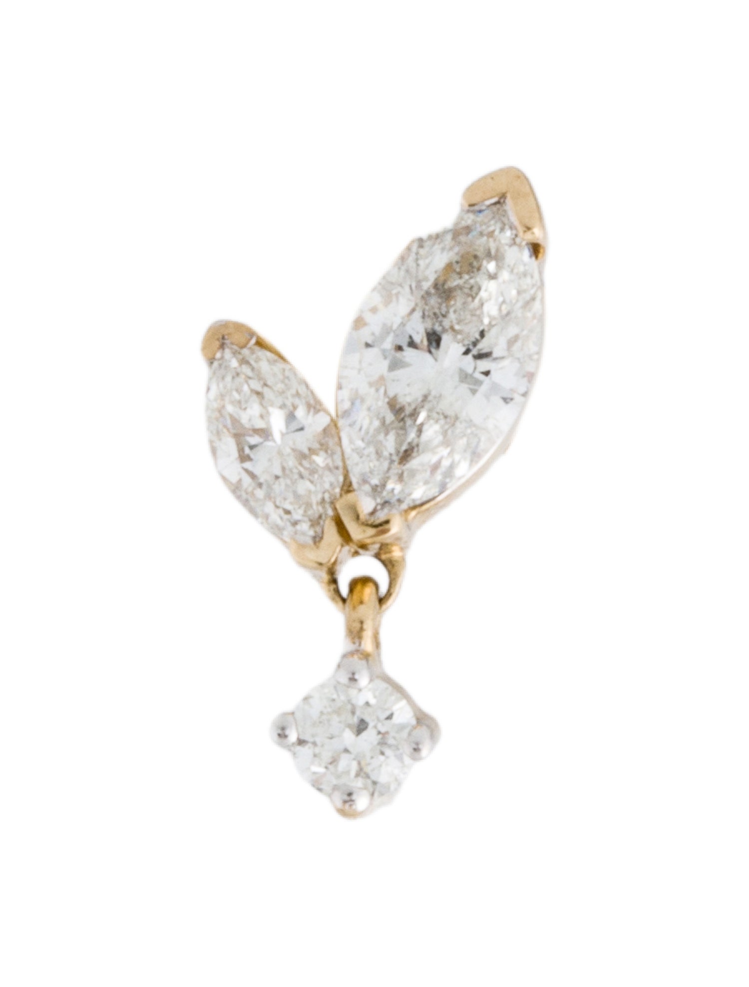 Adina Reyter 14K Diamond Single Stud Earring