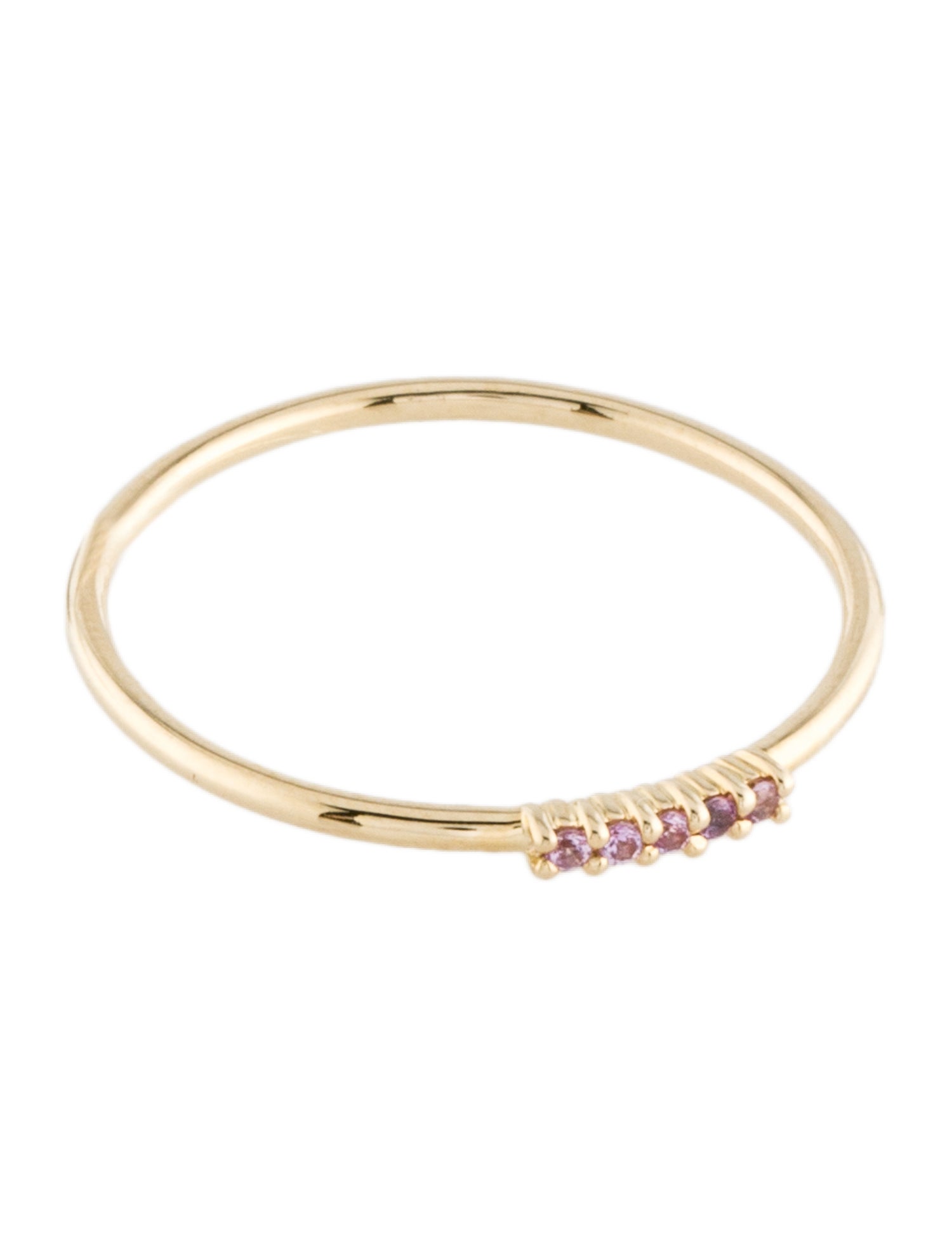 Adina Reyter 14K Sapphire Dash Stacking Ring