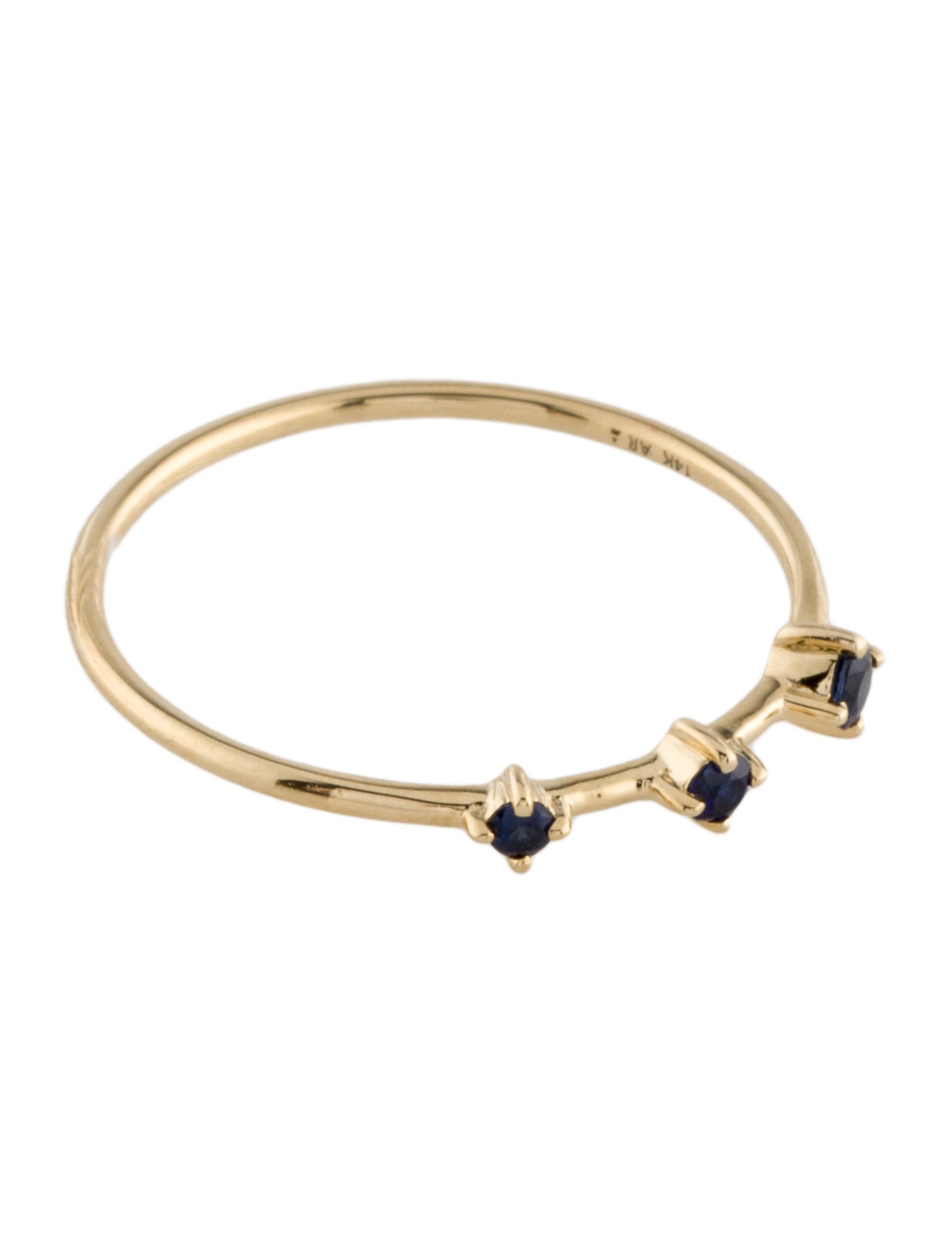 Adina Reyter 14K Sapphire Stacking Ring