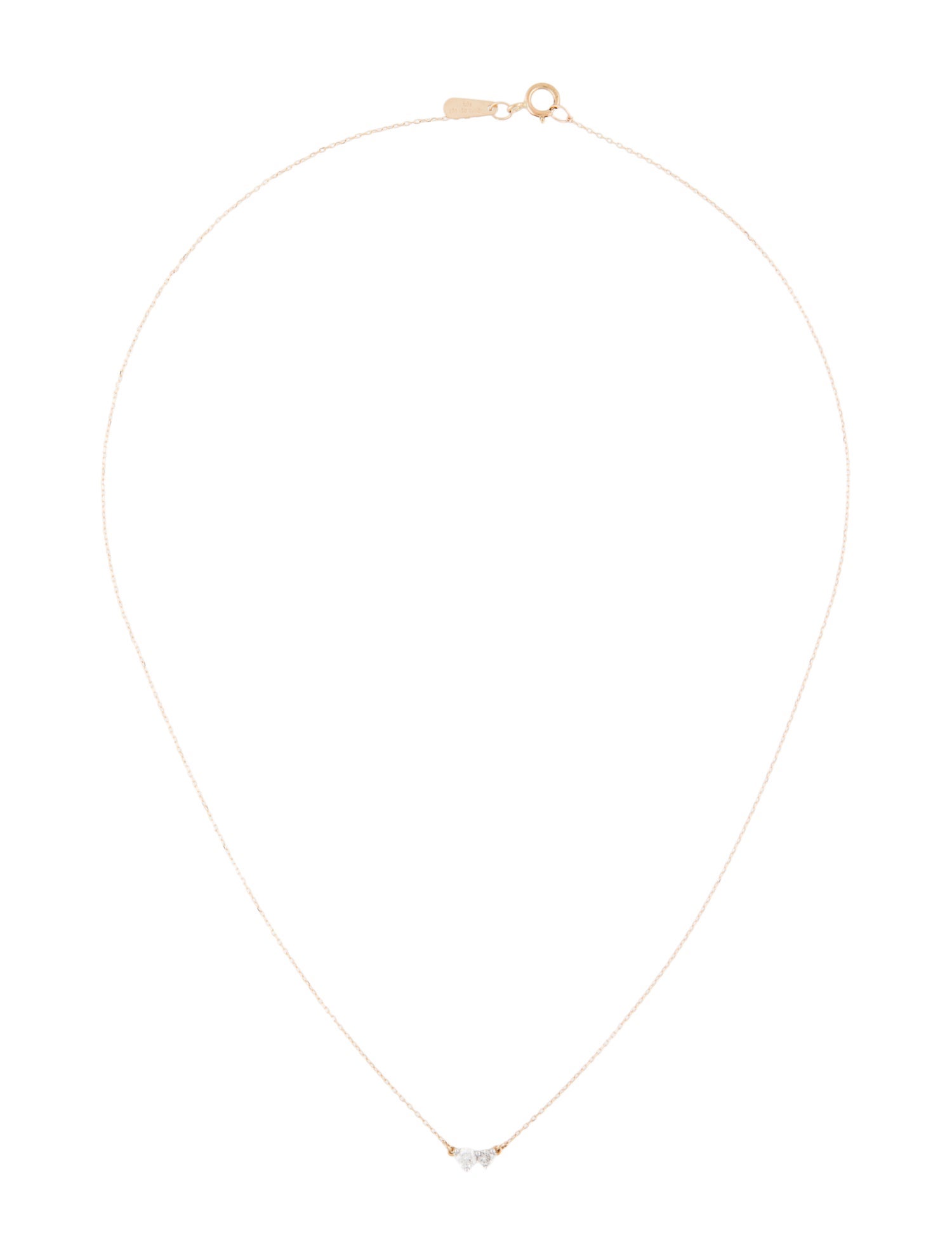Adina Reyter 14k Diamond 2 Amigos Necklace
