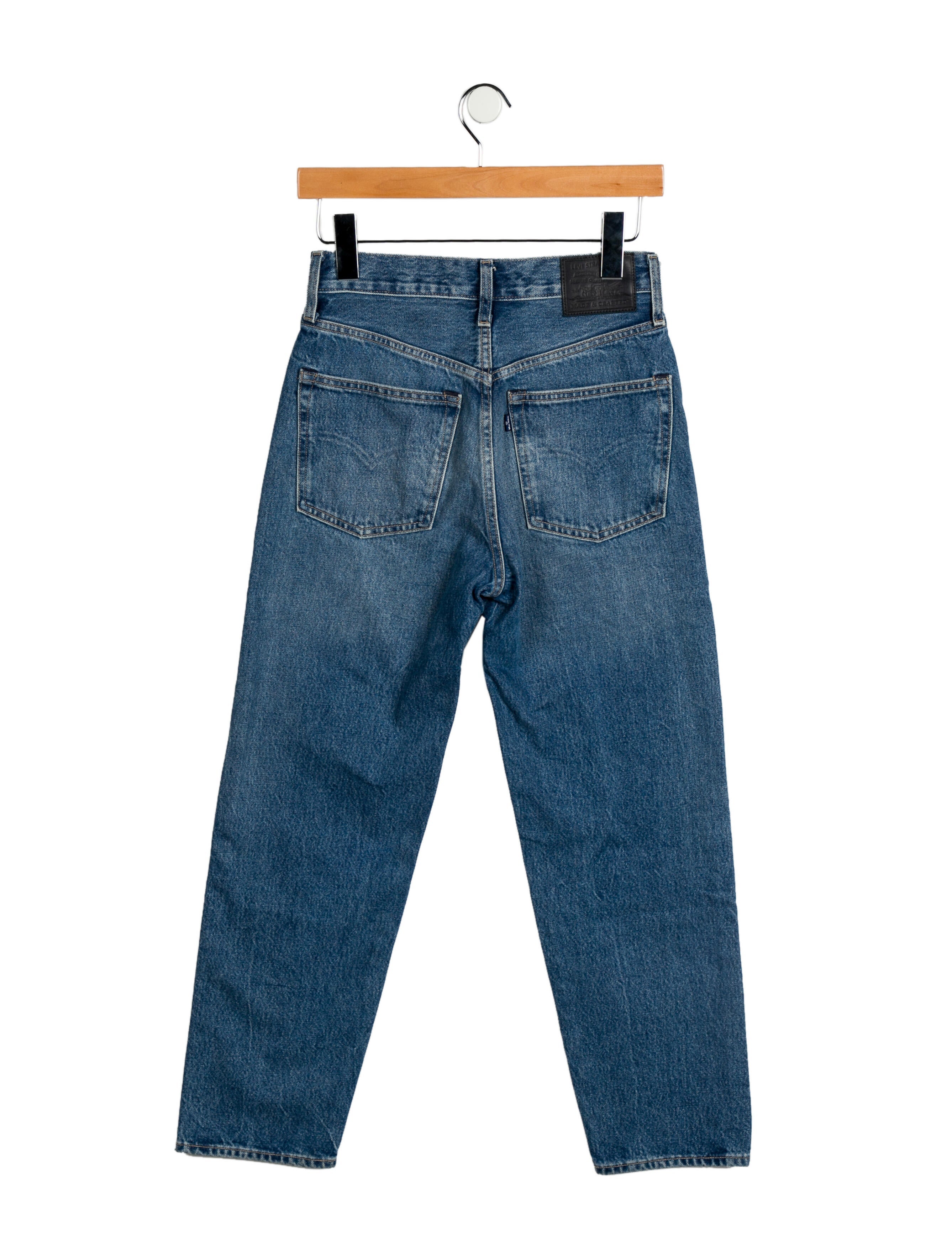 Reclaimed Vintage denim carpenter shorts in blue pinstripes - part of a set