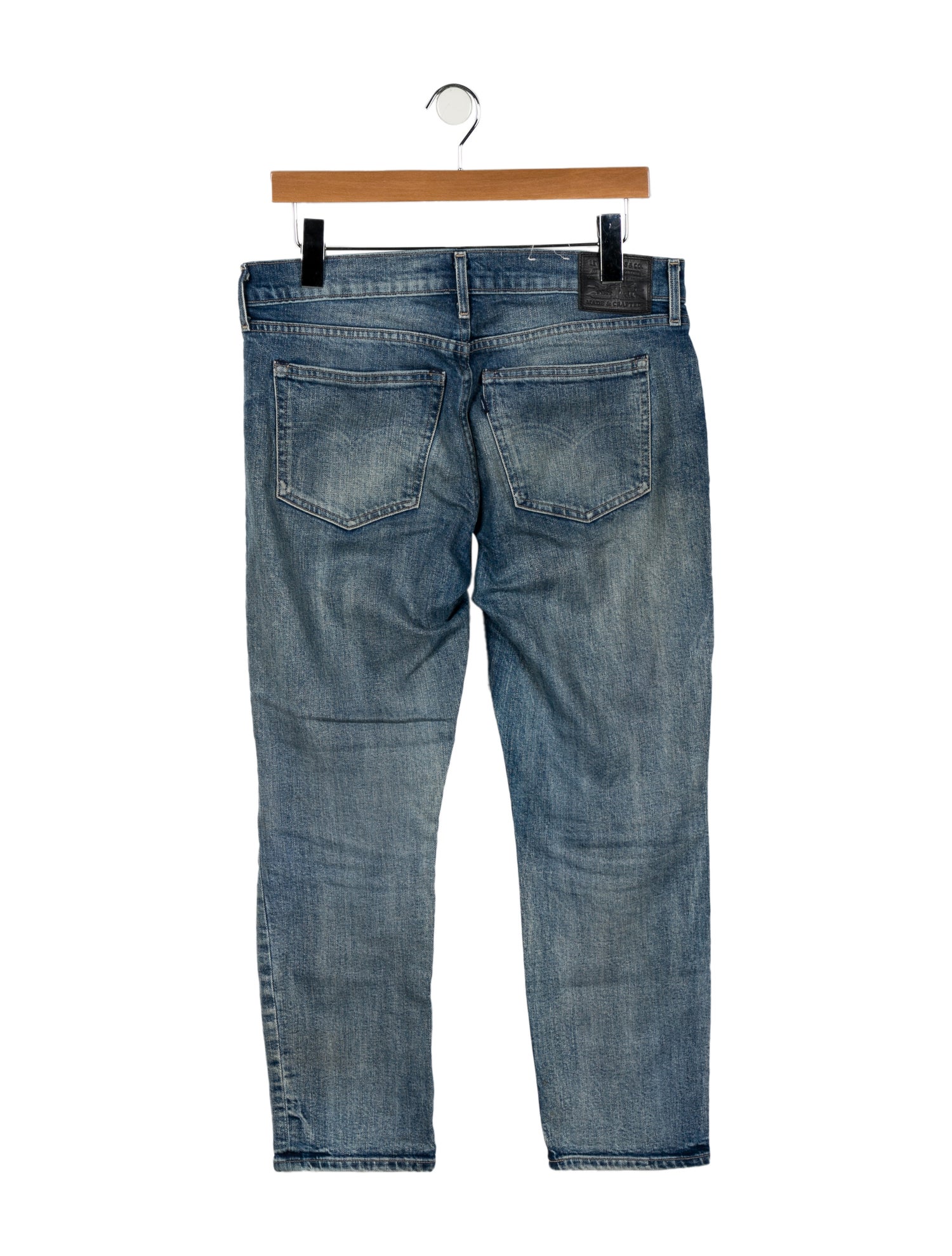 Levi's Made & Crafted Mid-Rise Straight Leg Jeans