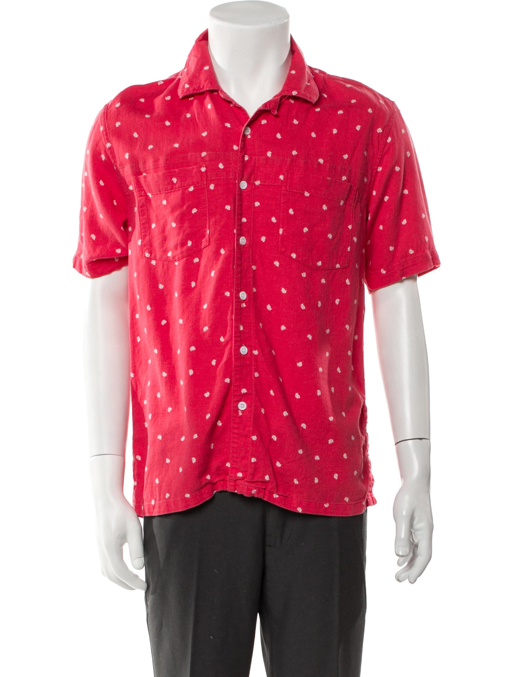 Levi's Made & Crafted Printed Collar Polo Shirt