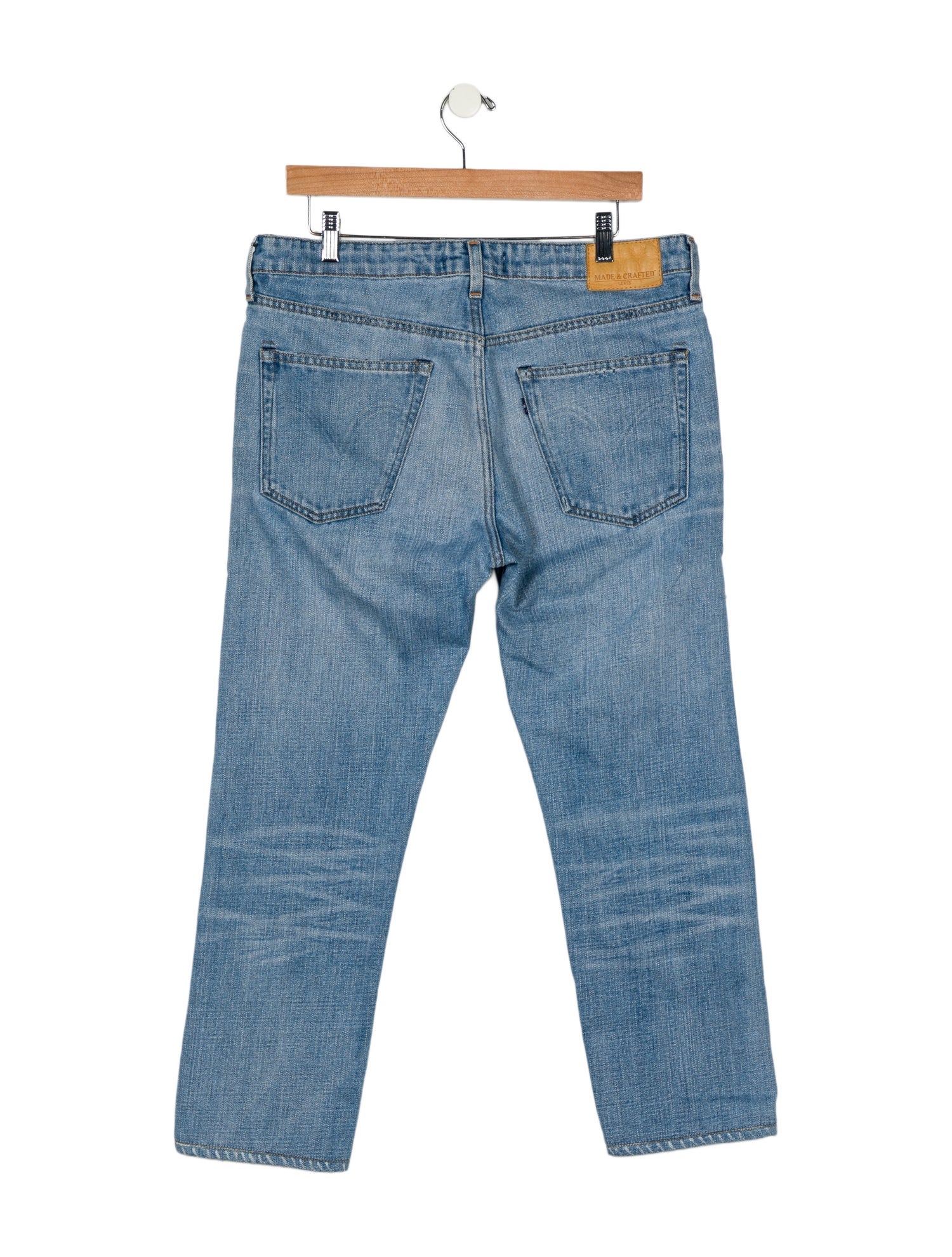 Levi's Made & Crafted High-Rise Straight Leg Jeans