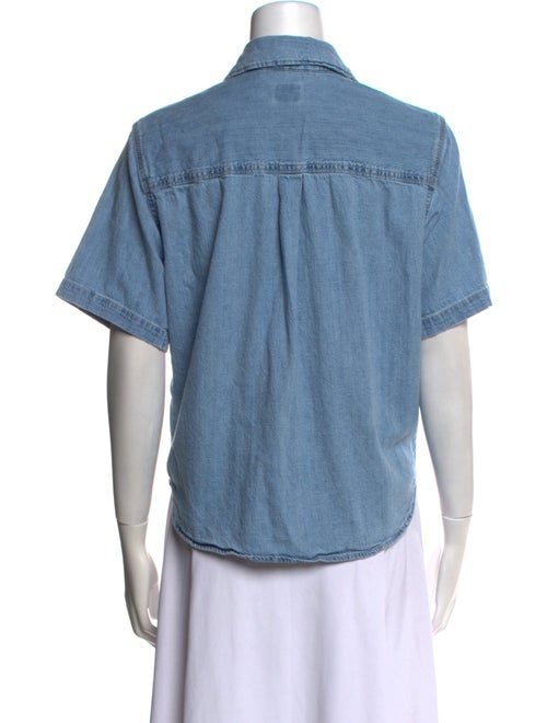 Levi's Made & Crafted Short Sleeve Button-Up Top