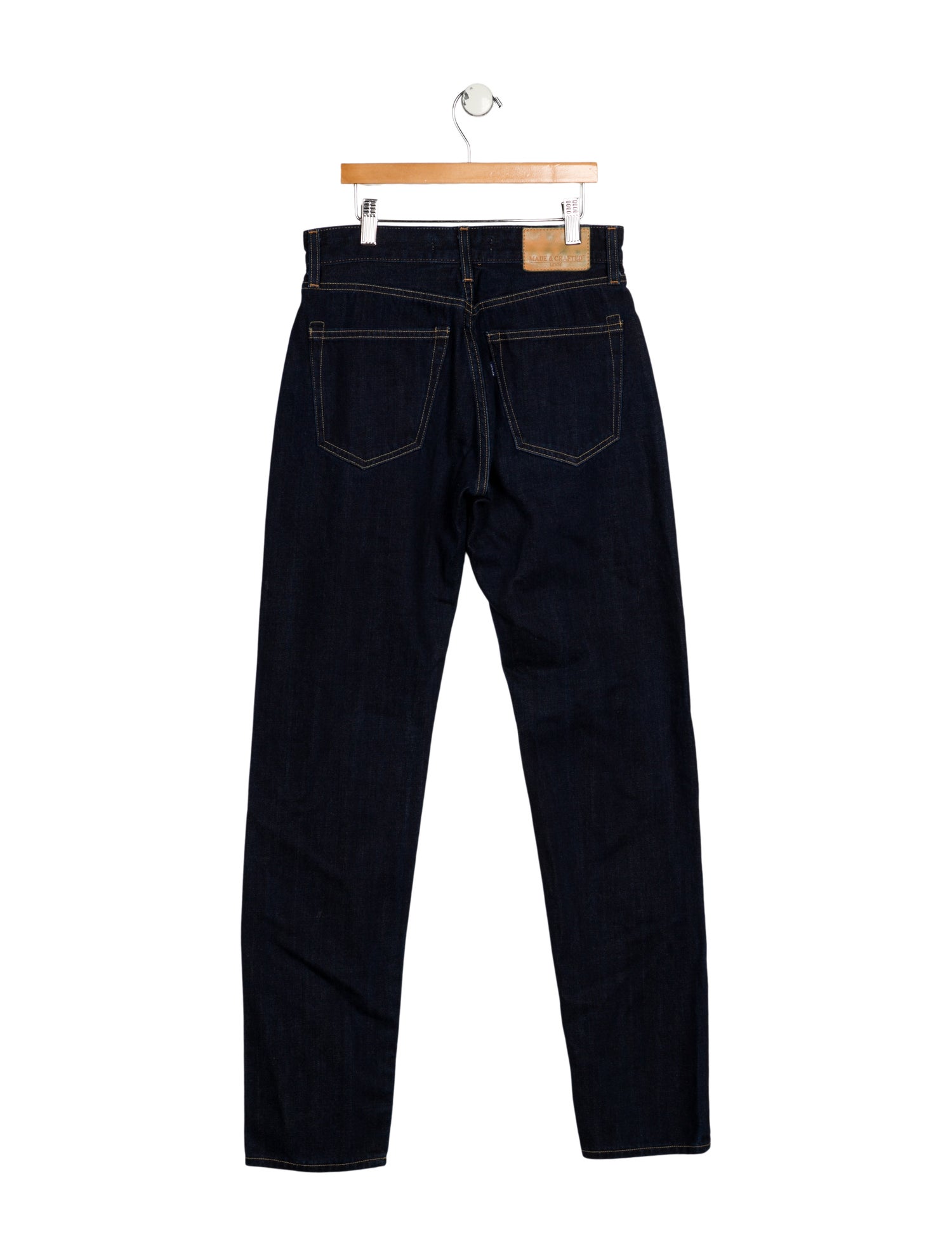 Levi's Made & Crafted Mid-Rise Straight Leg Jeans