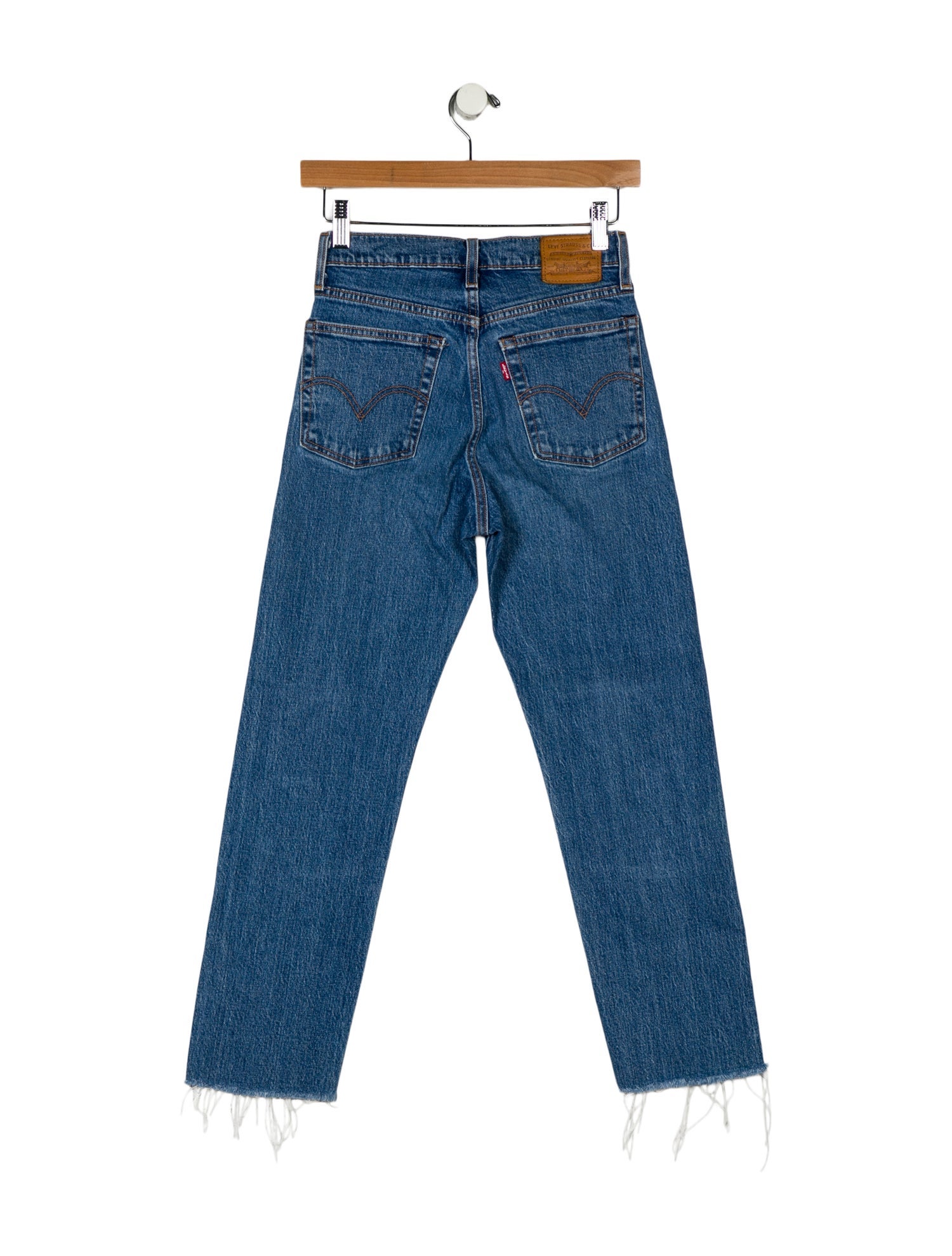 Levi's Made & Crafted Mid-Rise Straight Leg Jeans