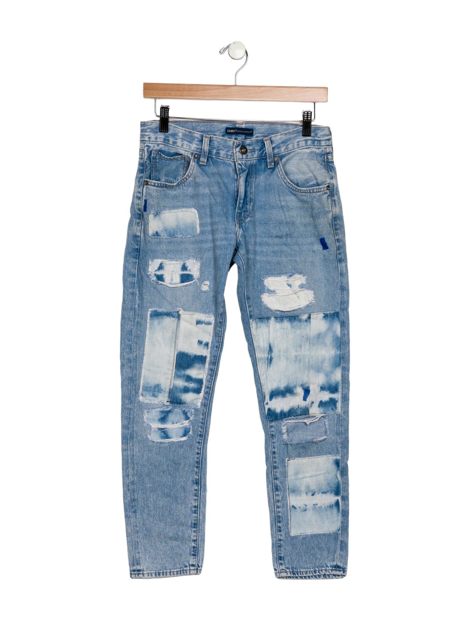 Levi's Made & Crafted Low-Rise Straight Leg Jeans