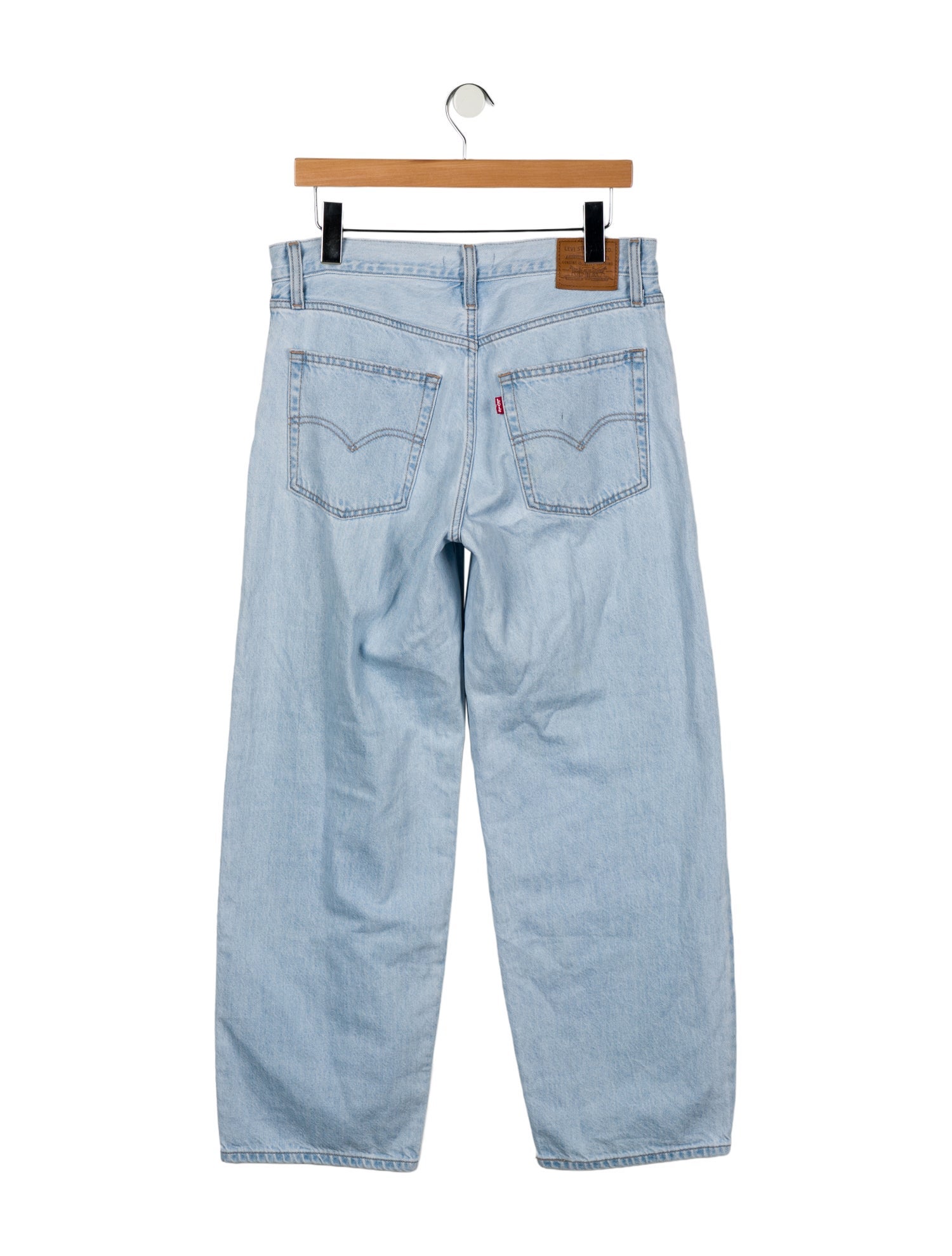 Levi's Made & Crafted Mid-Rise Wide Leg Jeans