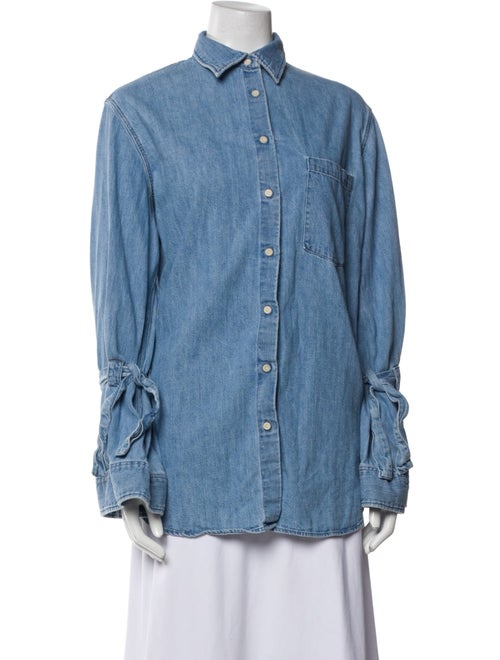 Levi's Made & Crafted Long Sleeve Button-Up Top