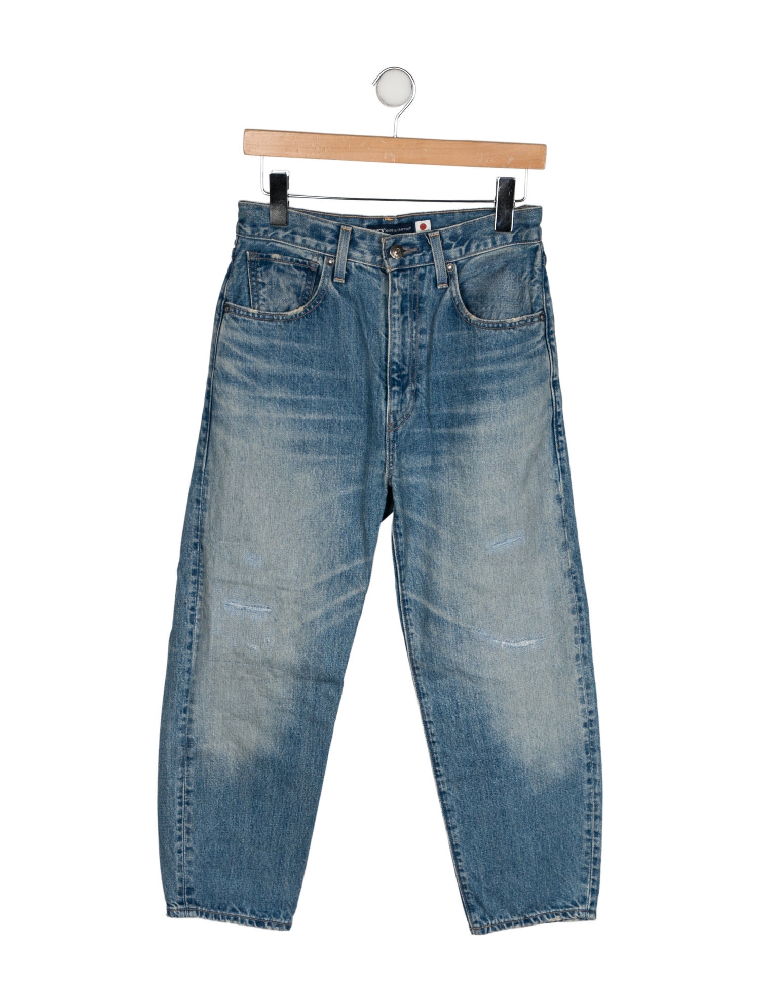 Levi's Made & Crafted High-Rise Straight Leg Jeans