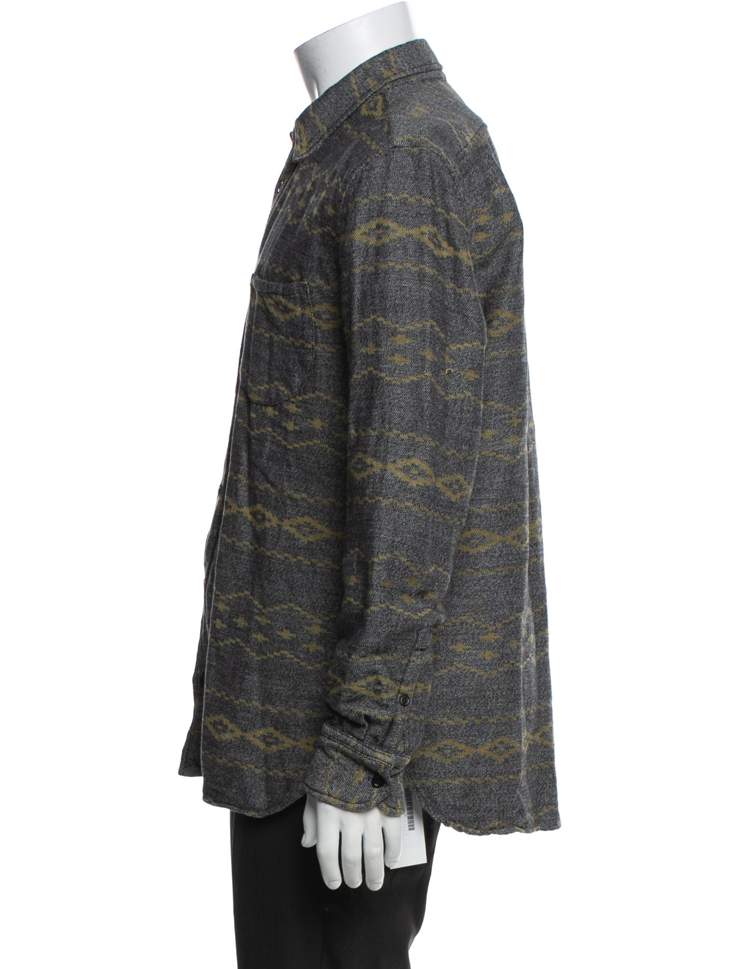 Levi's Made & Crafted Printed Long Sleeve Shirt