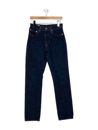 Levi's Made & Crafted Mid-Rise Straight Leg Jeans