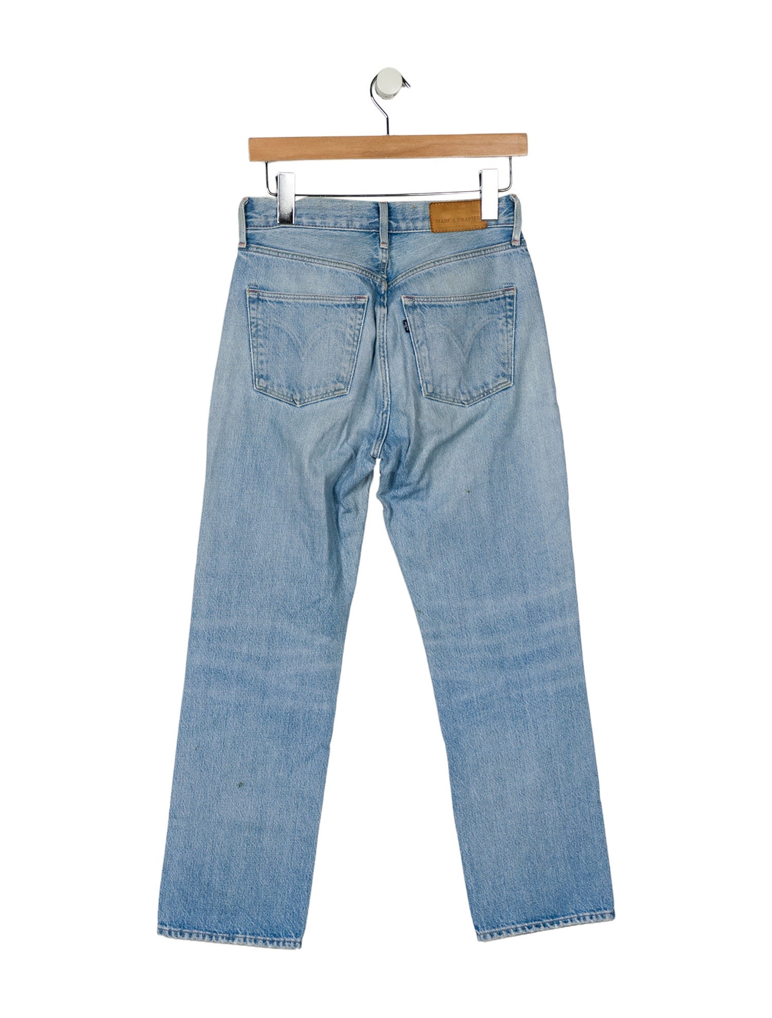 Levi's Made & Crafted Mid-Rise Straight Leg Jeans