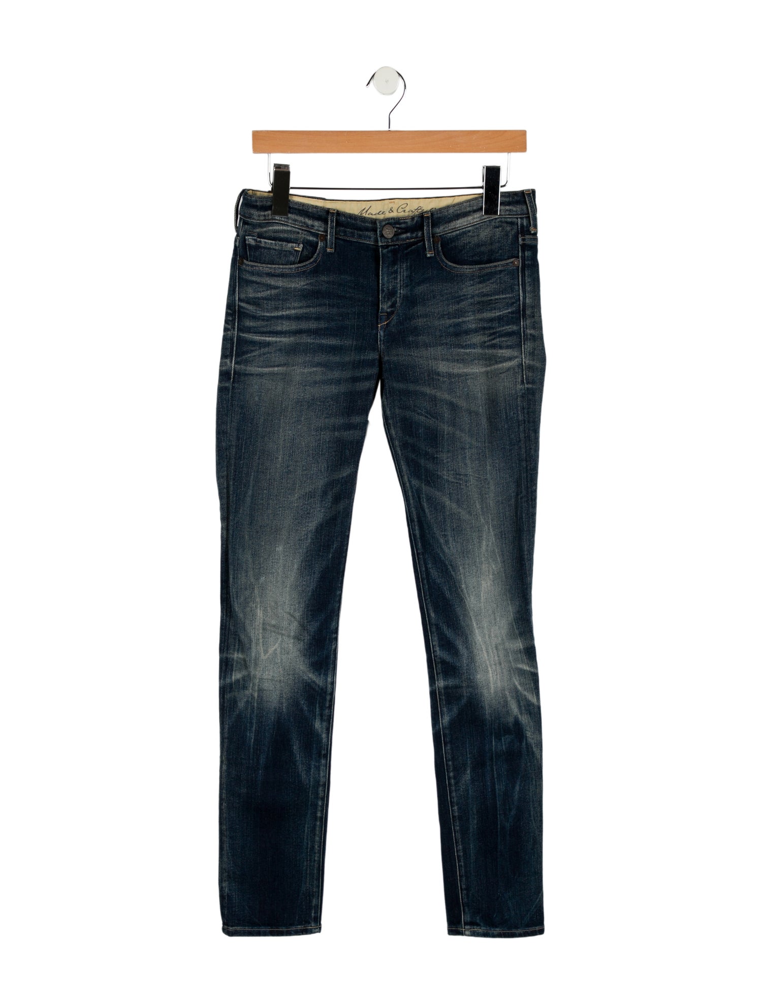 Levi's Made & Crafted Mid-Rise Straight Leg Jeans