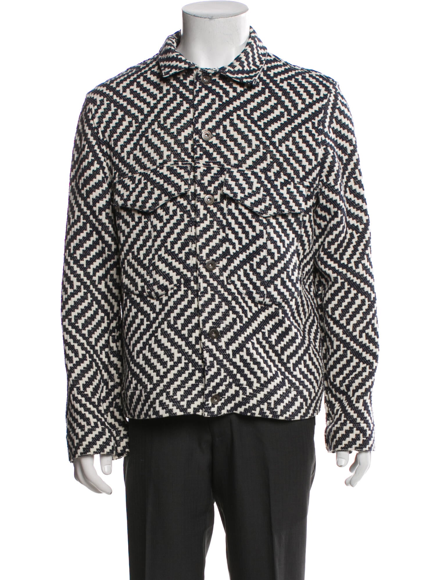 Levi's Made & Crafted Plaid Print Trucker Jacket