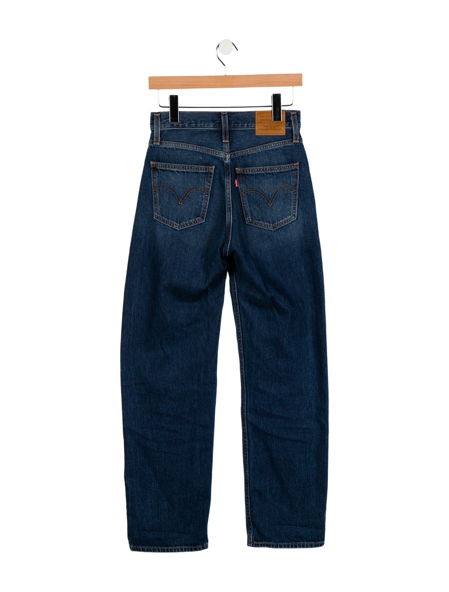 Levi's Made & Crafted Mid-Rise Straight Leg Jeans