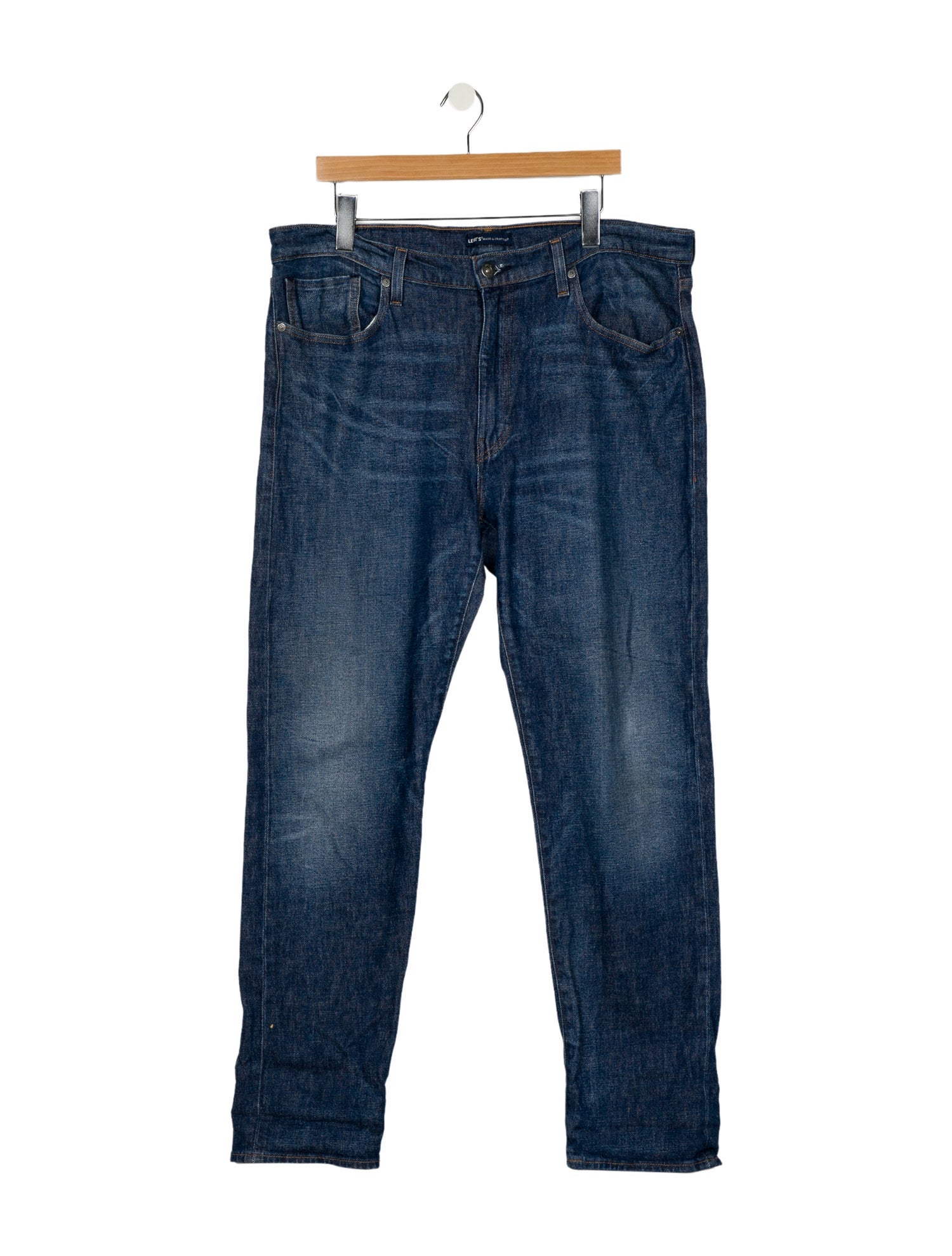 Levi's Made & Crafted High-Rise Straight Leg Jeans