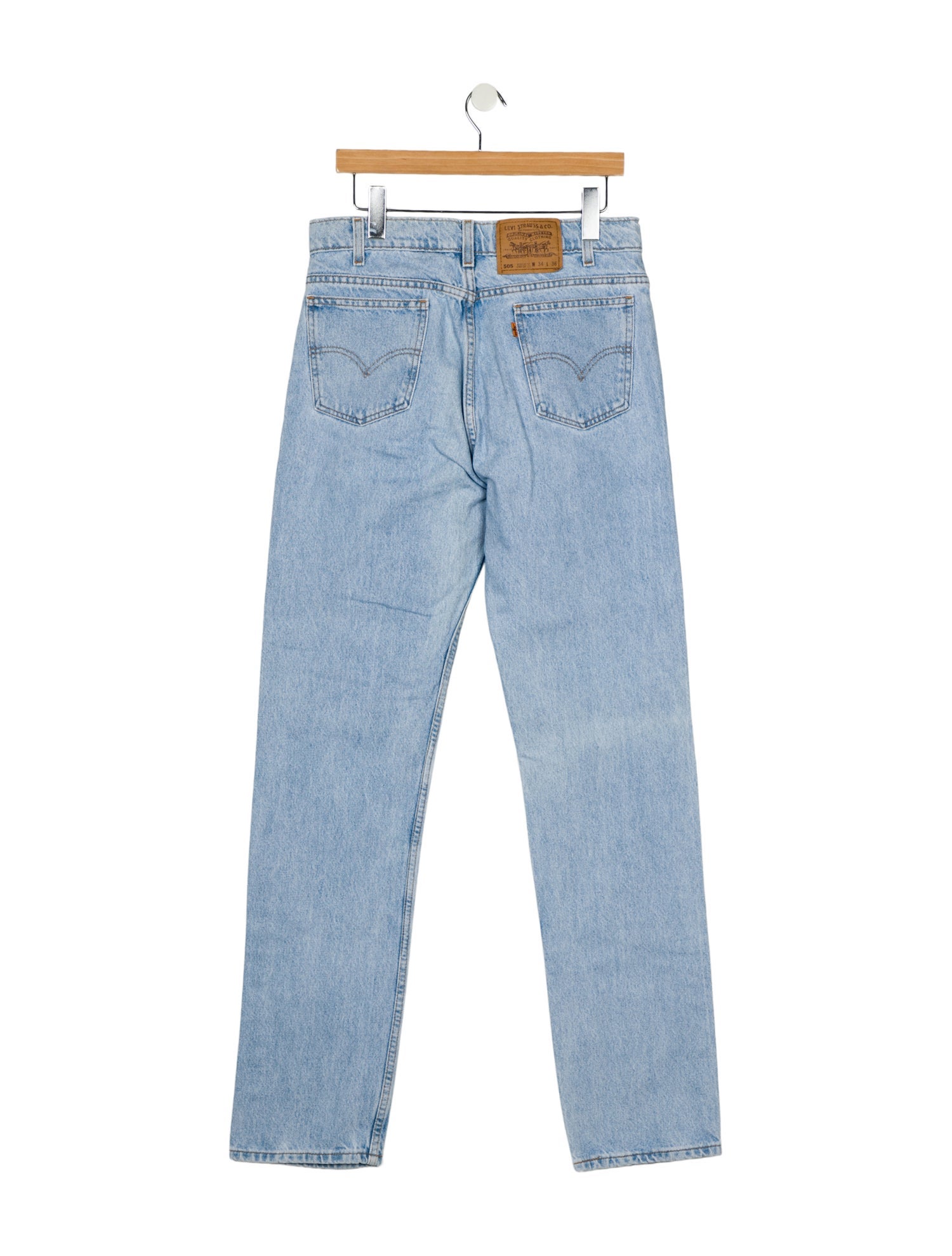 Levi's Made & Crafted High-Rise Straight Leg Jeans