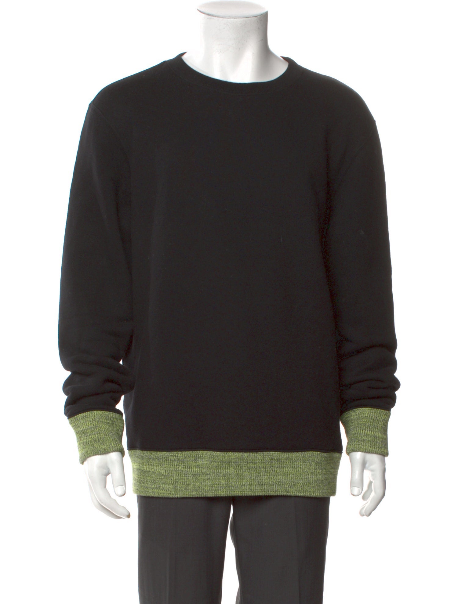 Levi's Made & Crafted Colorblock Pattern Crew Neck Sweatshirt