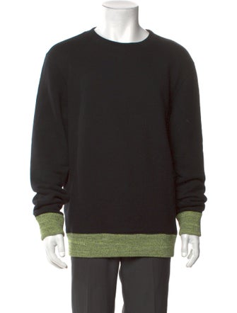 Levi's Made & Crafted Colorblock Pattern Crew Neck Sweatshirt