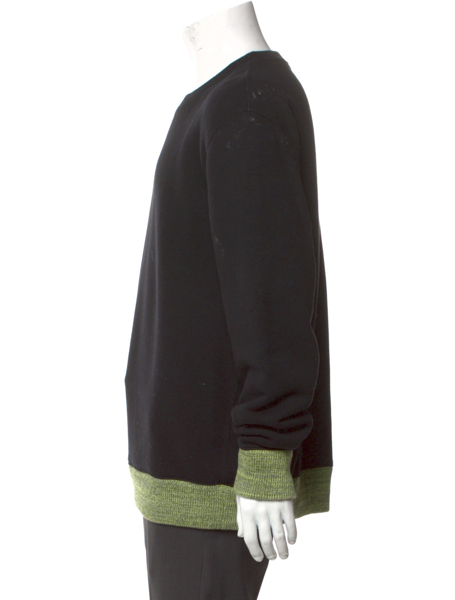 Levi's Made & Crafted Colorblock Pattern Crew Neck Sweatshirt