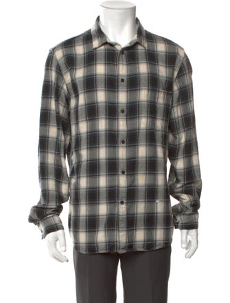 Levi's Made & Crafted Plaid Print Long Sleeve Shirt