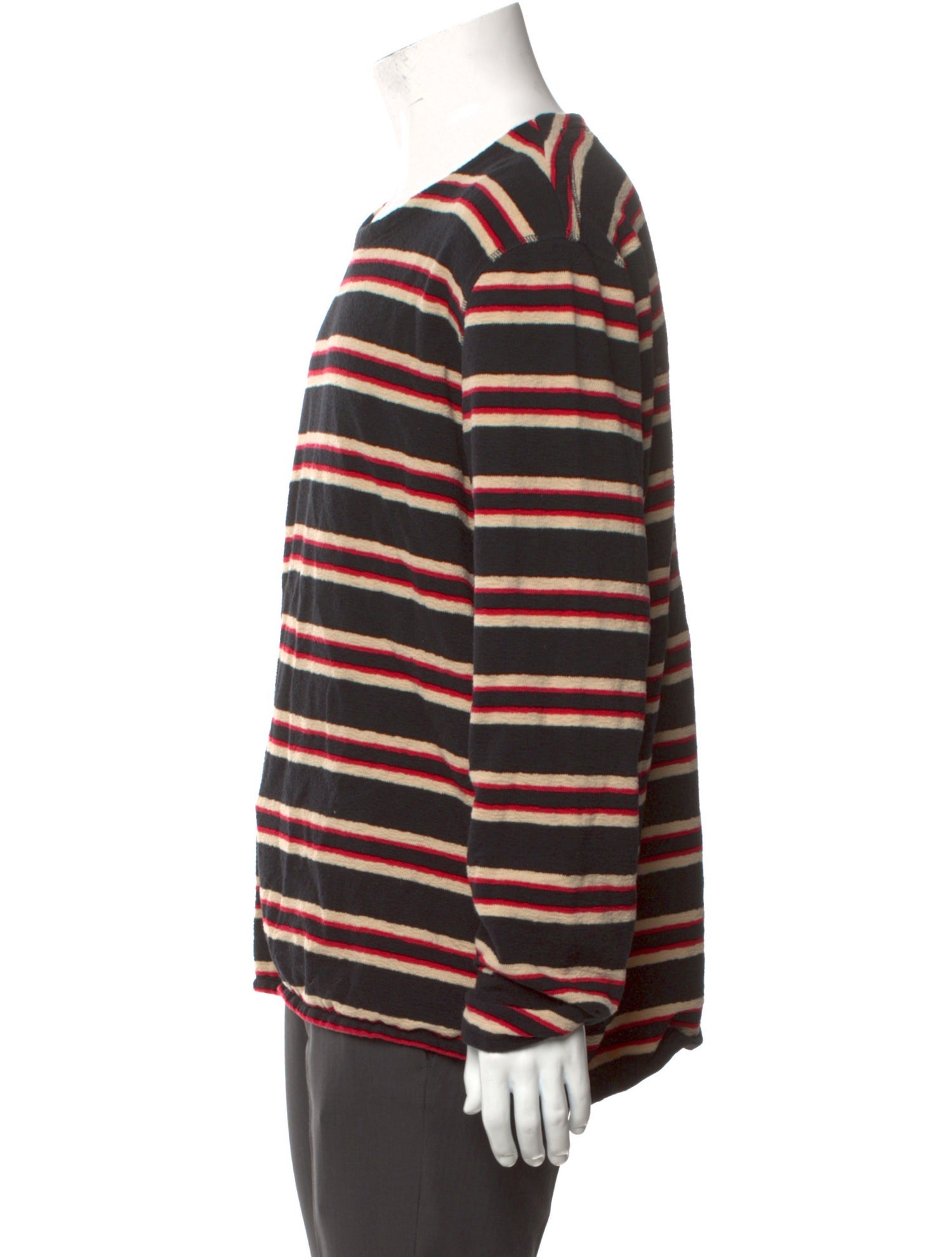 Levi's Made & Crafted Striped Crew Neck T-Shirt