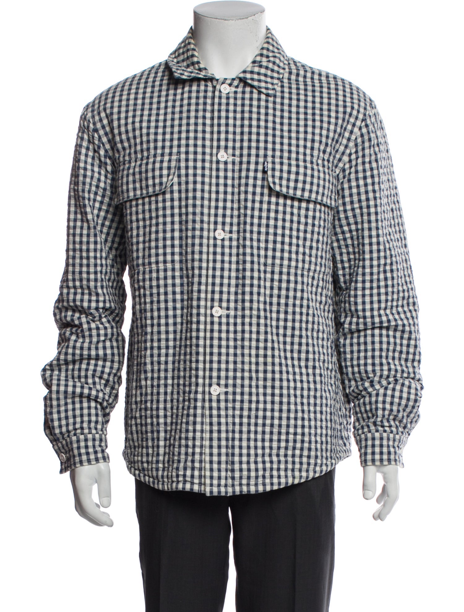 Levi's Made & Crafted Plaid Print Trucker Jacket