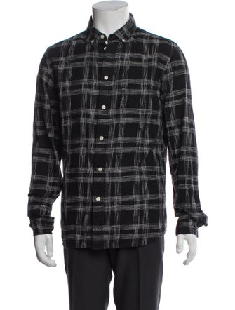 Levi's Made & Crafted Plaid Print Long Sleeve Shirt