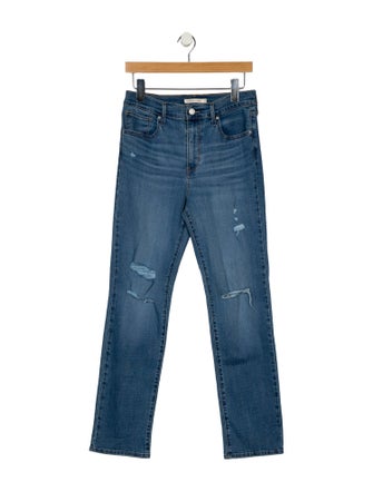 Levi's Made & Crafted Mid-Rise Straight Leg Jeans