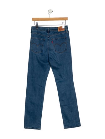 Levi's Made & Crafted Mid-Rise Straight Leg Jeans