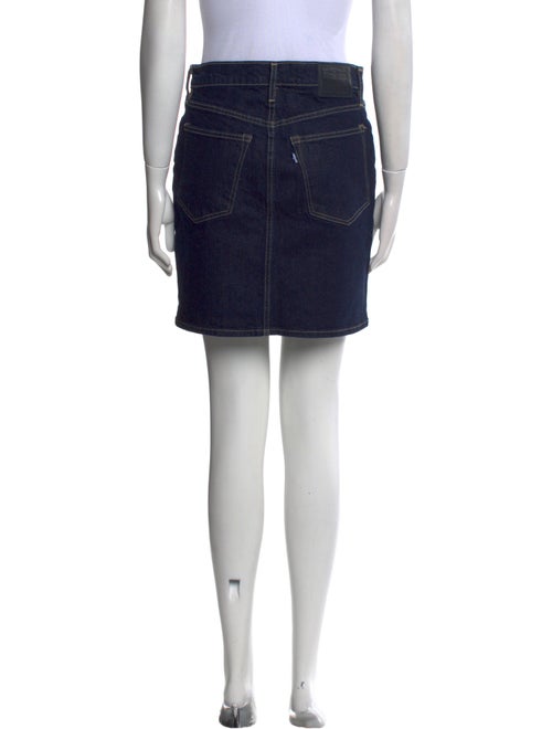 Levi's Made & Crafted Raw-Edge Trim Mini Skirt