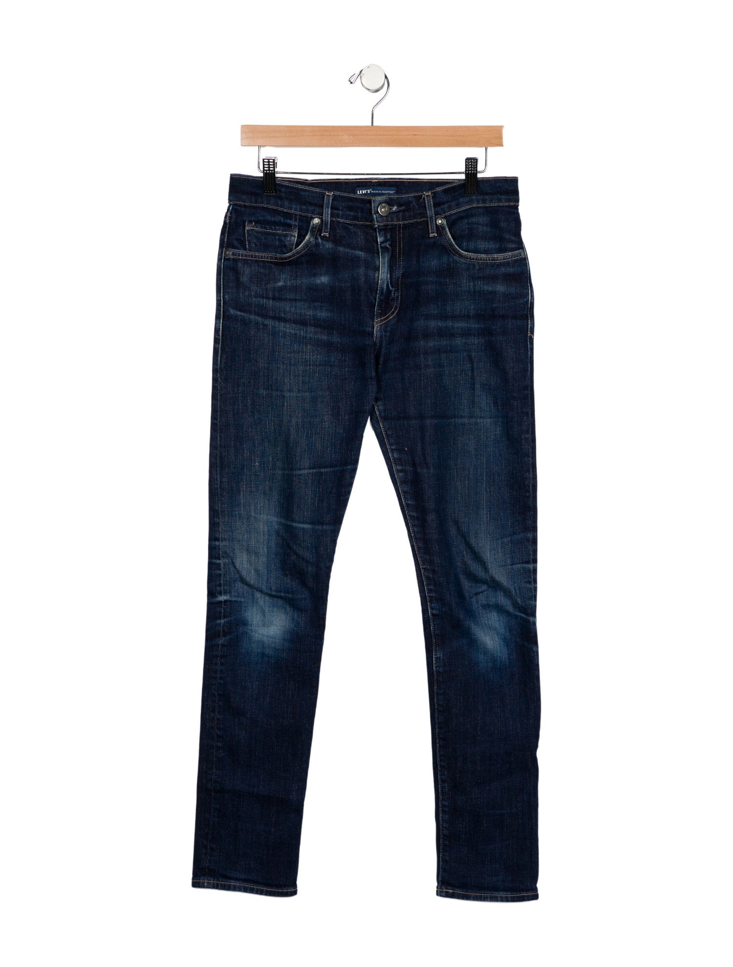 Levi's Made & Crafted Mid-Rise Straight Leg Jeans
