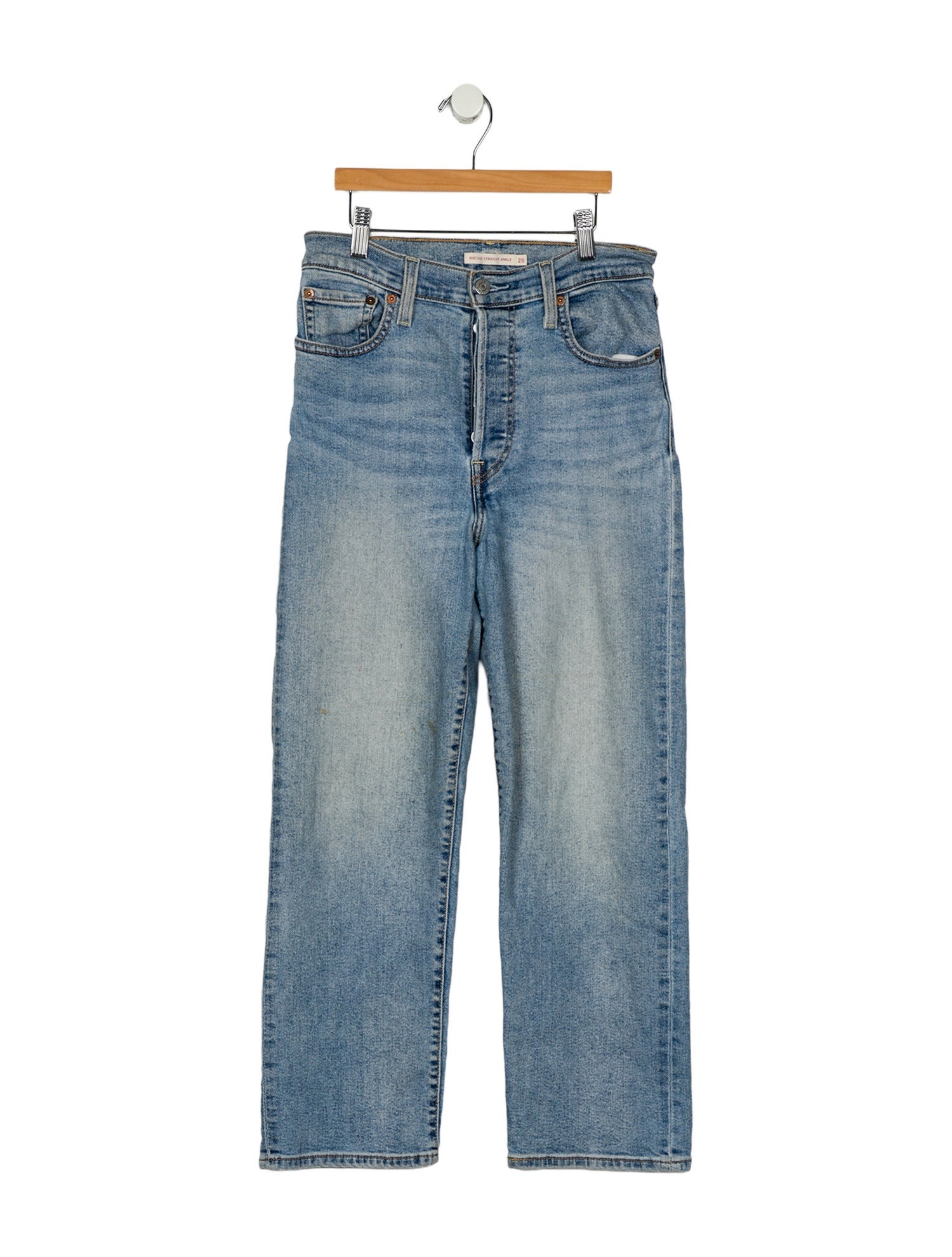 Levi's Made & Crafted High-Rise Straight Leg Jeans