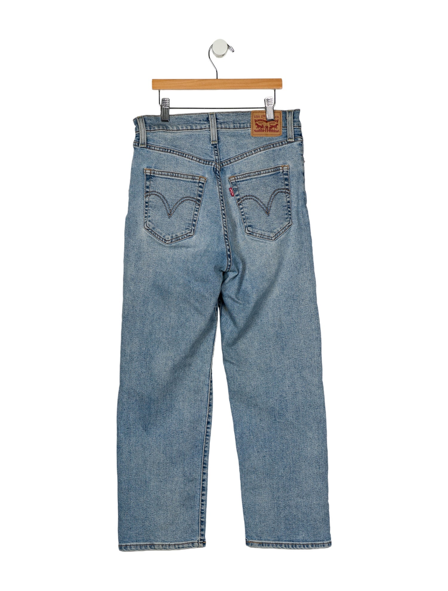 Levi's Made & Crafted High-Rise Straight Leg Jeans