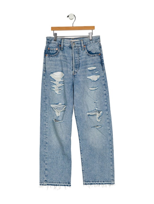 Levi's Made & Crafted High-Rise Straight Leg Jeans