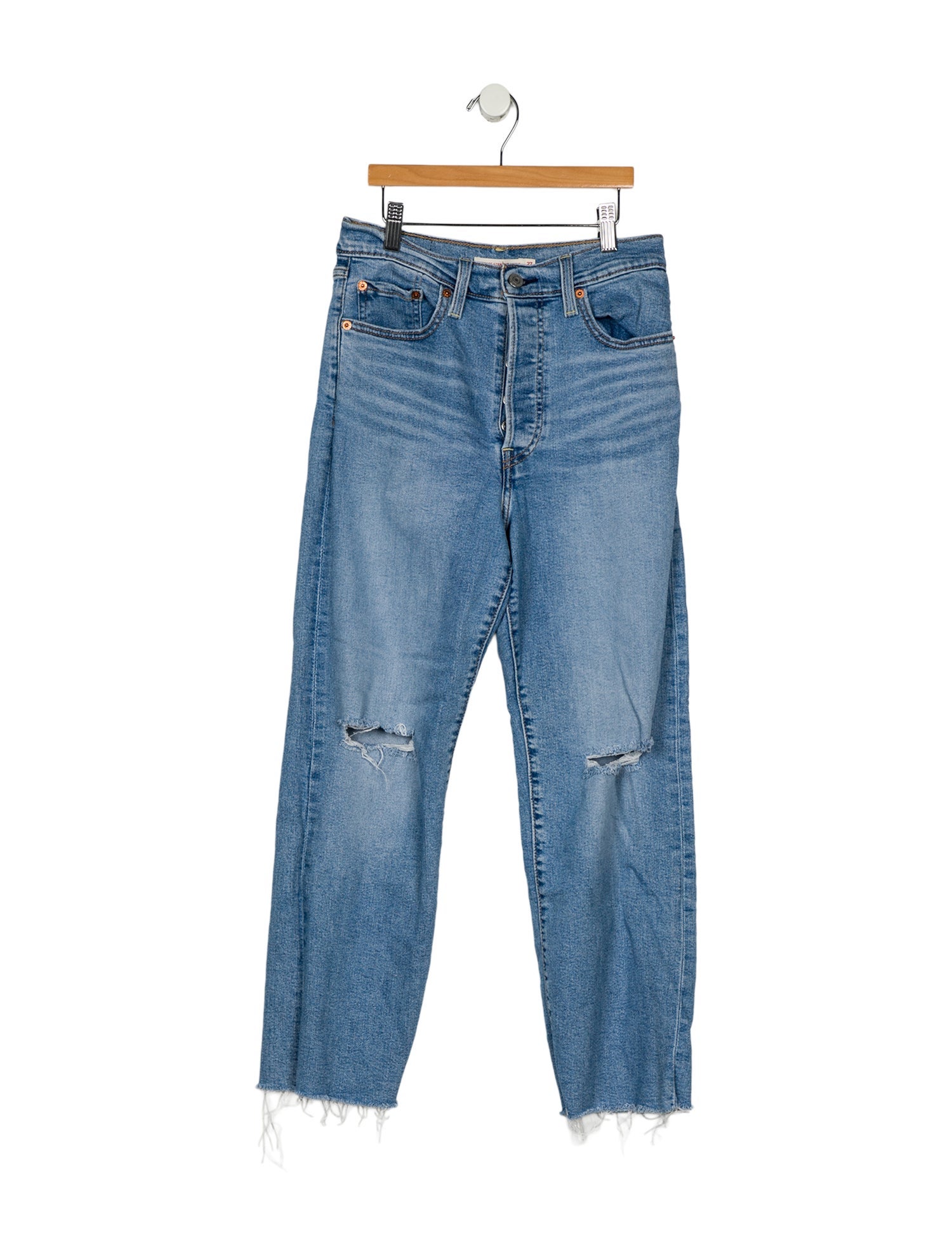 Levi's Made & Crafted Mid-Rise Straight Leg Jeans