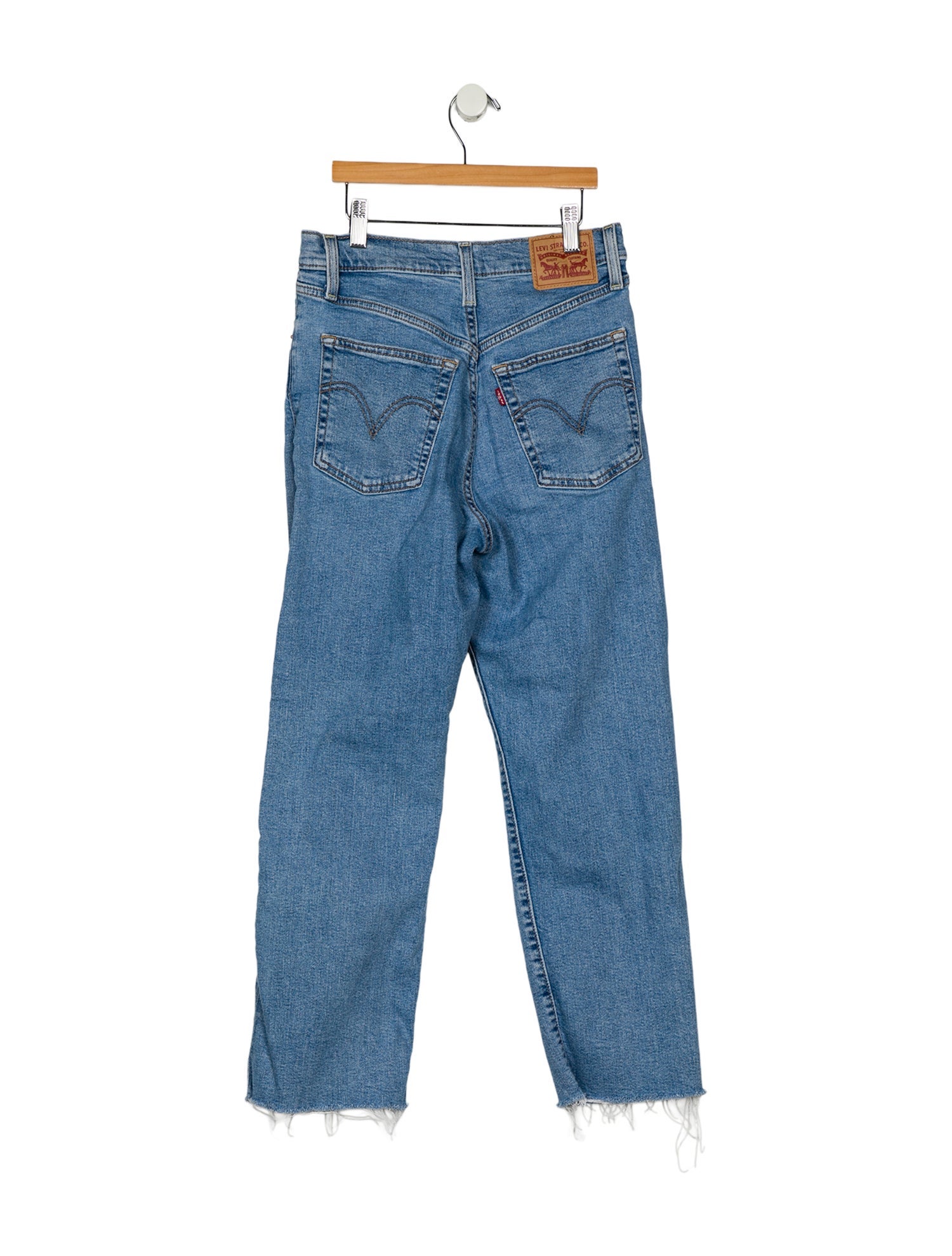Levi's Made & Crafted Mid-Rise Straight Leg Jeans