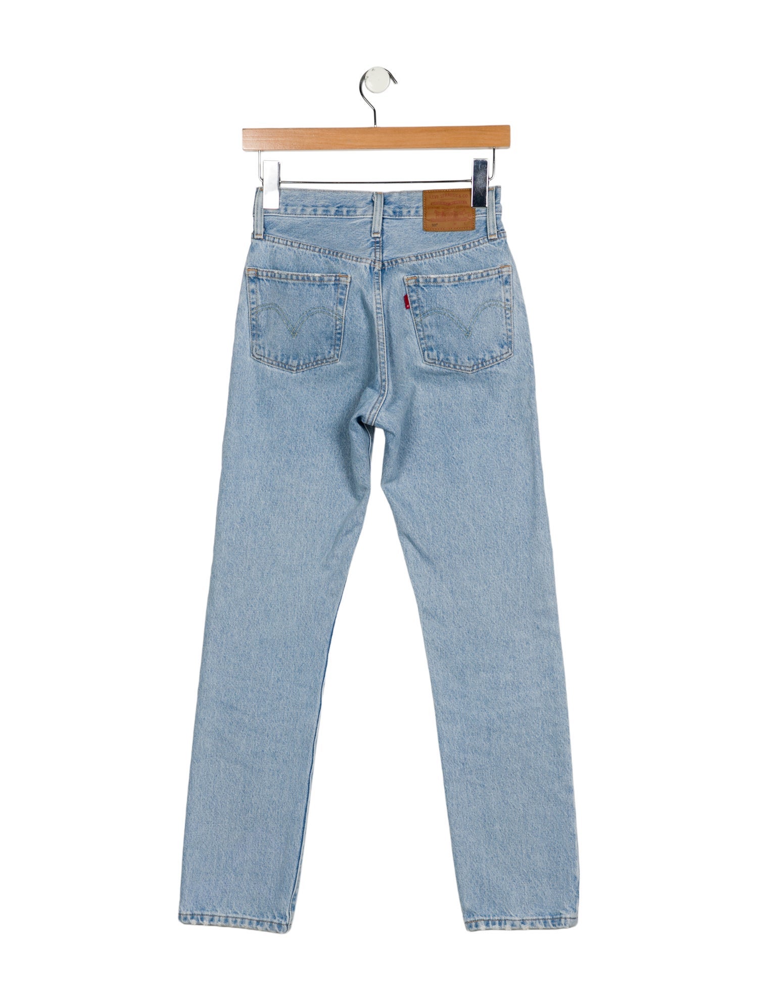 Levi's Made & Crafted Mid-Rise Straight Leg Jeans