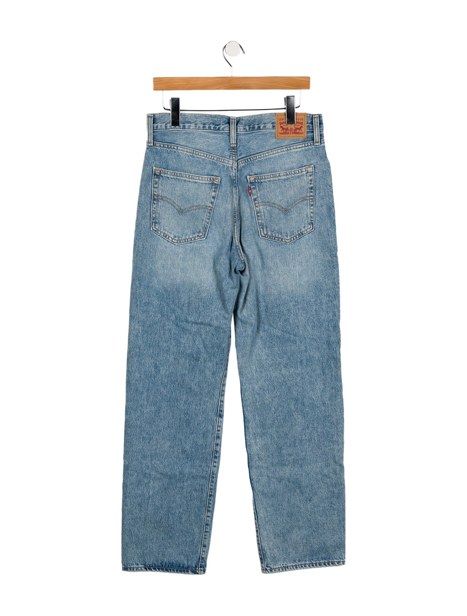 Levi's Made & Crafted High-Rise Straight Leg Jeans
