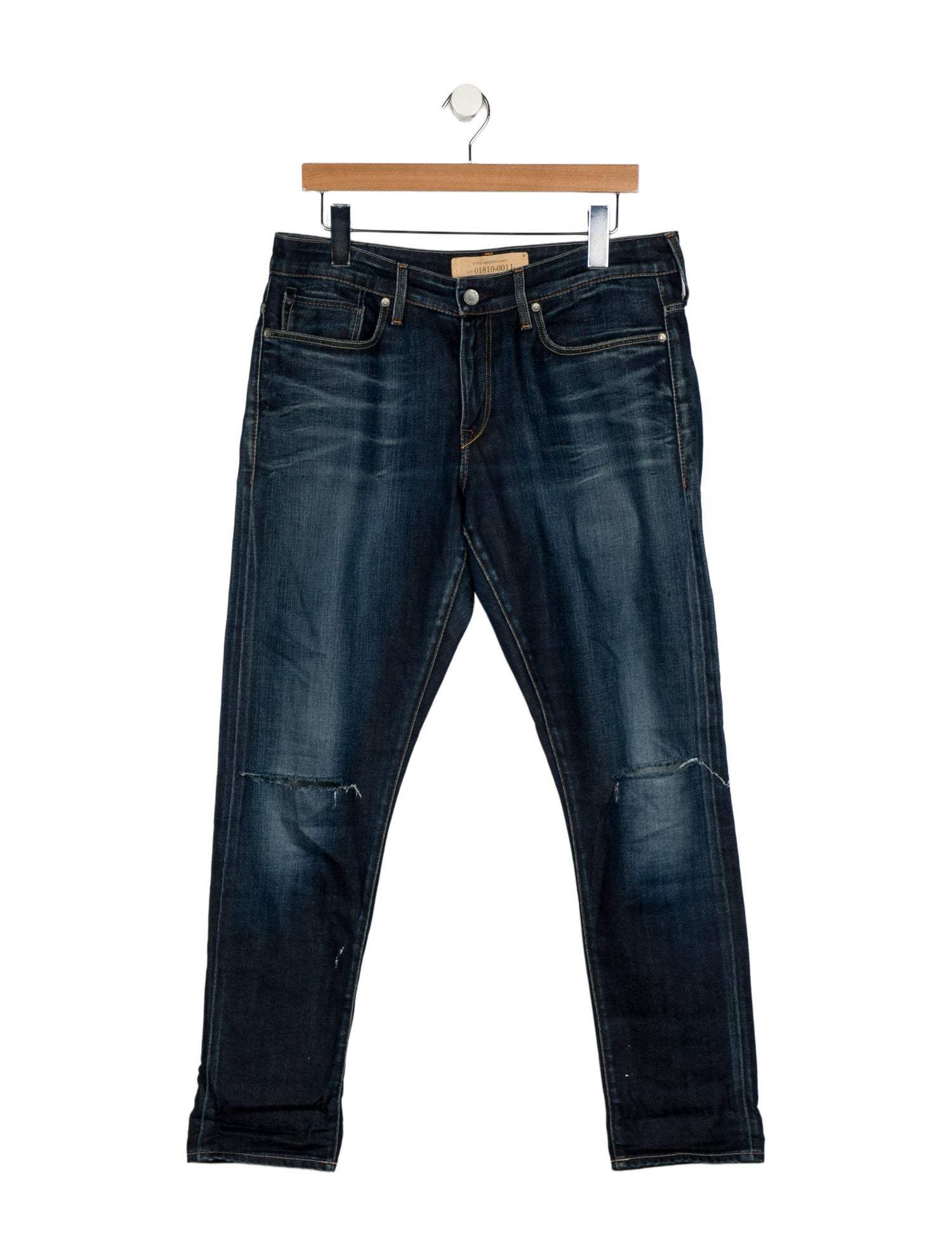 Levi's Made & Crafted Mid-Rise Straight Leg Jeans