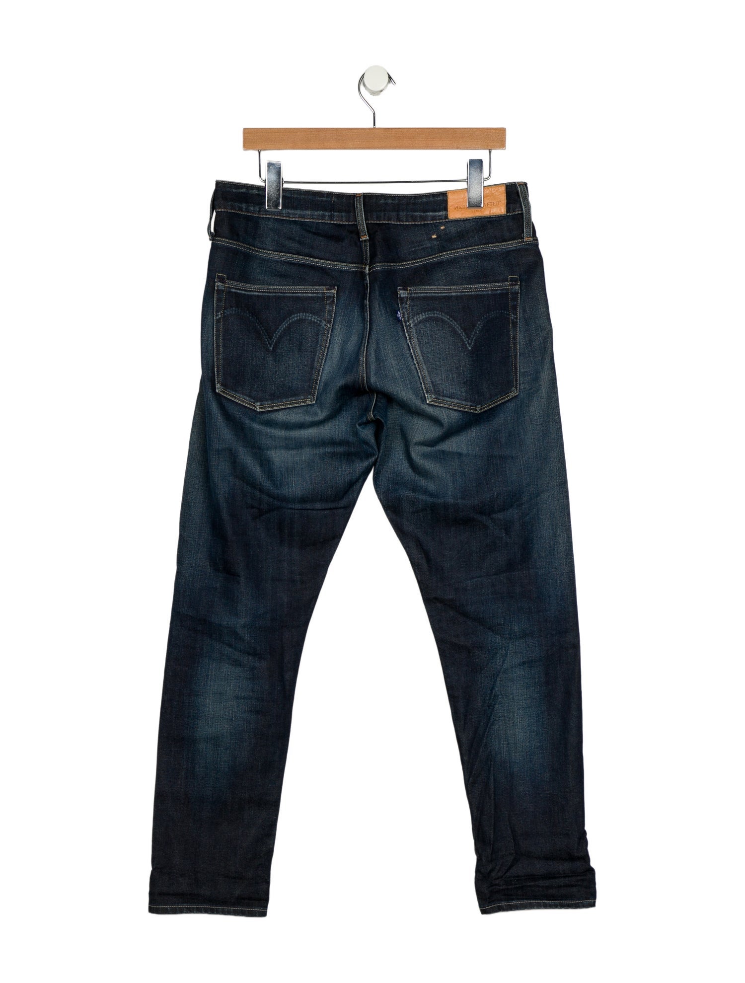 Levi's Made & Crafted Mid-Rise Straight Leg Jeans