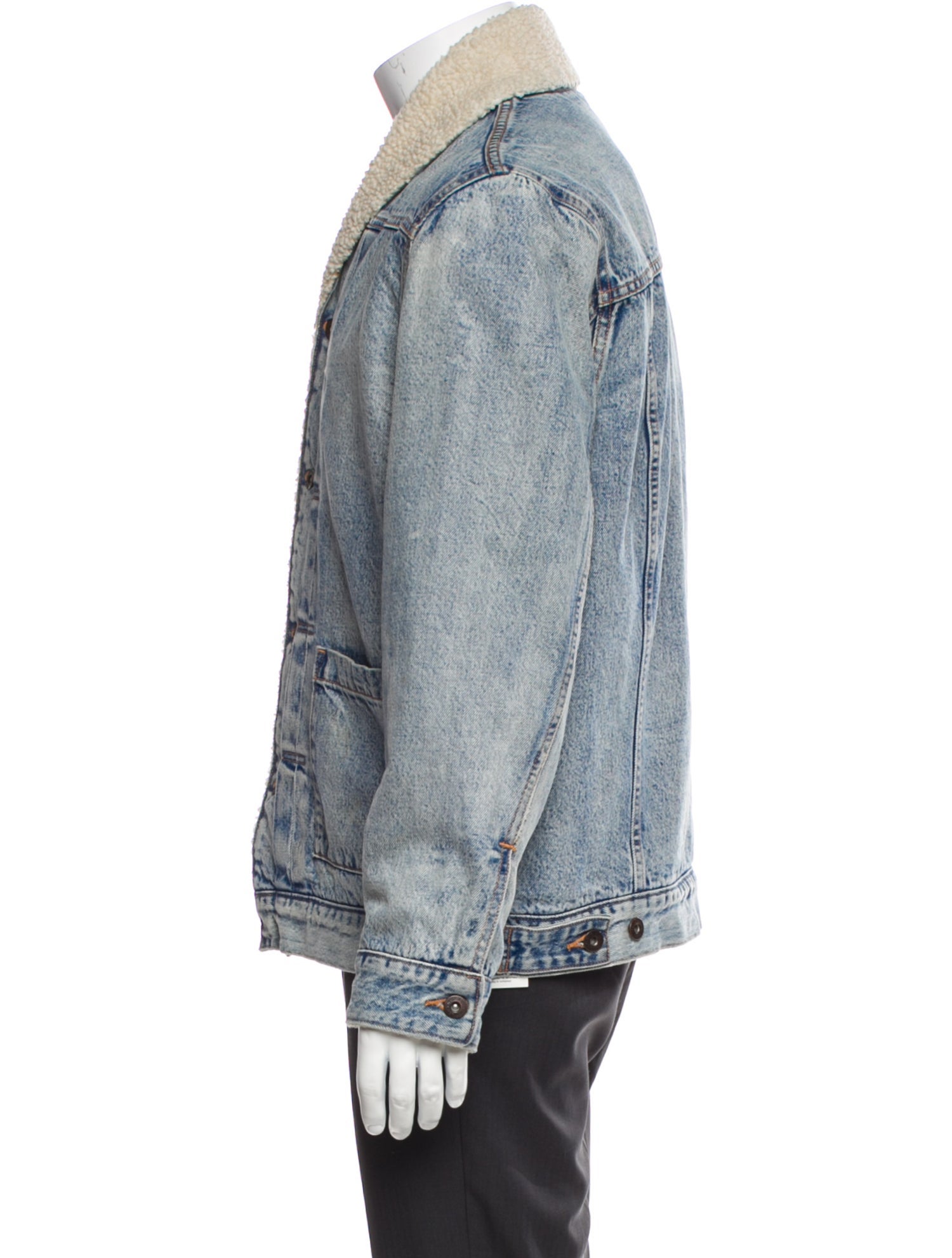 Levi's Made & Crafted Colorblock Pattern Denim Jacket