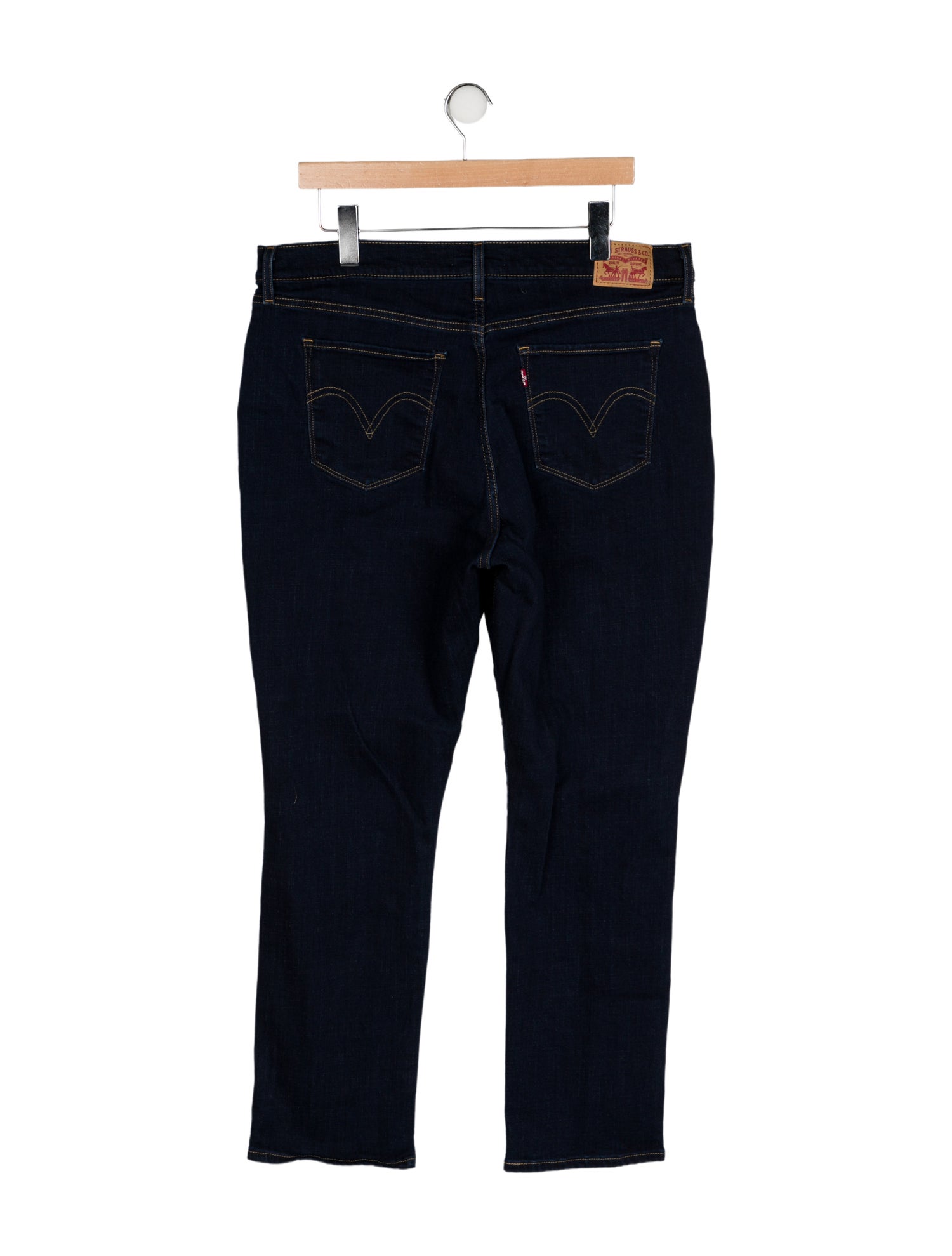 Levi's Made & Crafted Mid-Rise Straight Leg Jeans