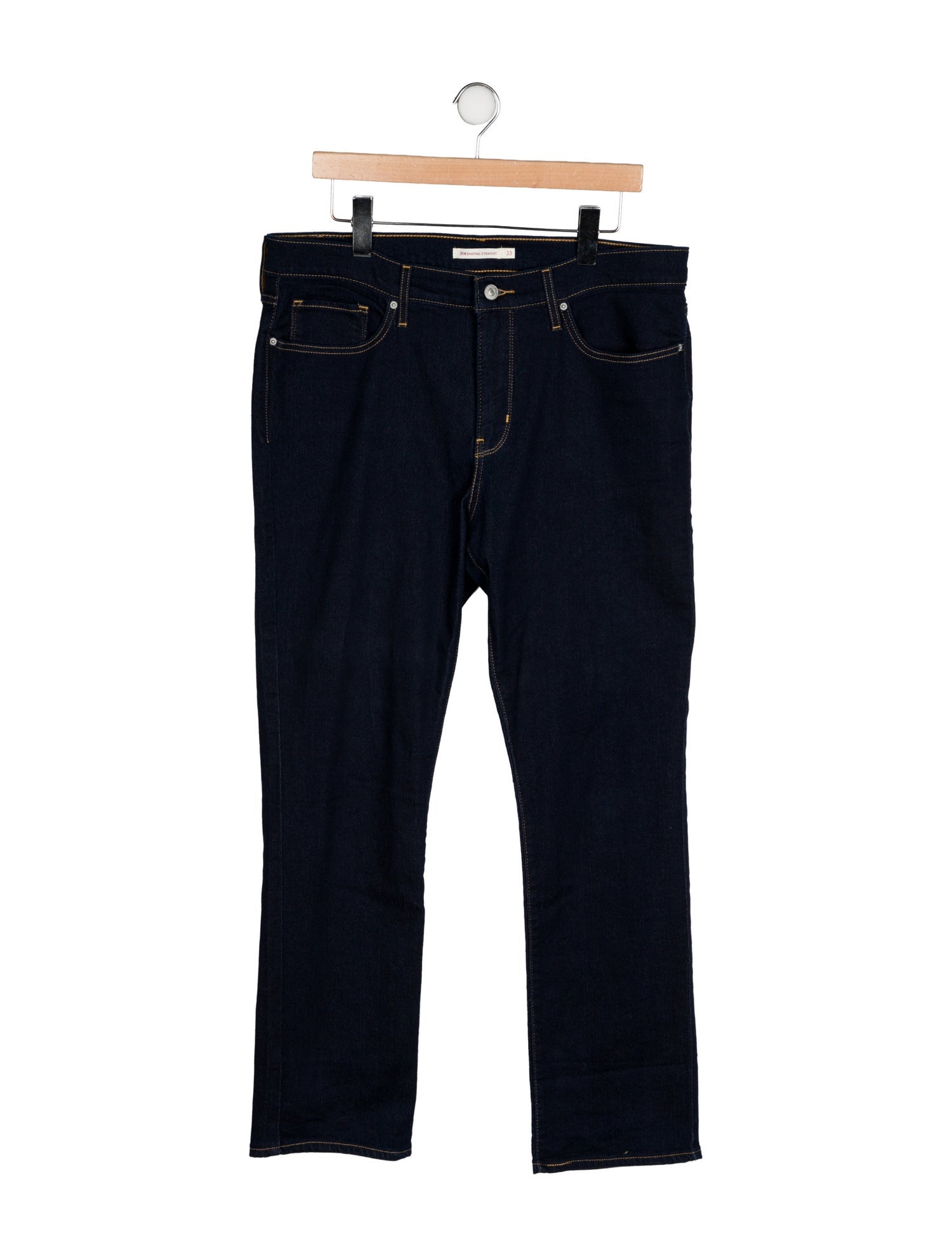 Levi's Made & Crafted High-Rise Straight Leg Jeans