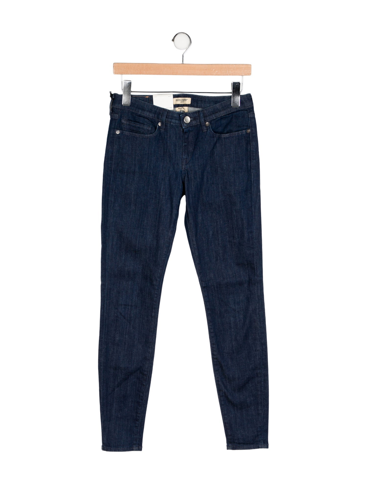 Levi's Made & Crafted Low-Rise Skinny Leg Jeans